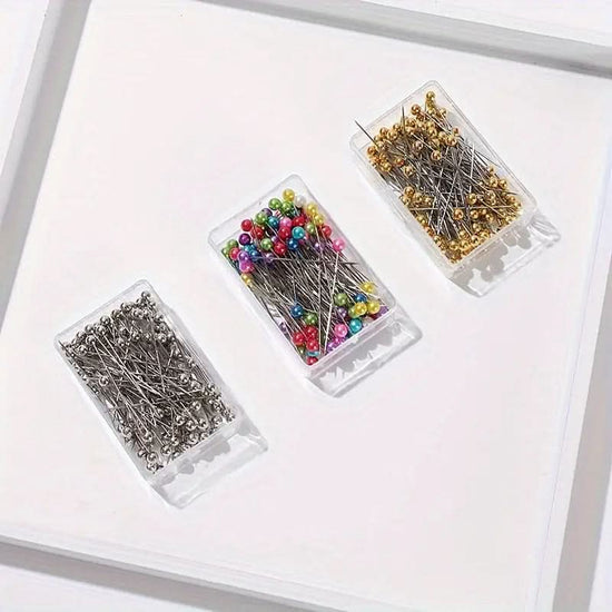 large hijab pins - Colored Hijab Pins for Securing Headscarves During Ramadan in The Middle East - DONGMEI CHEN TEXTILES