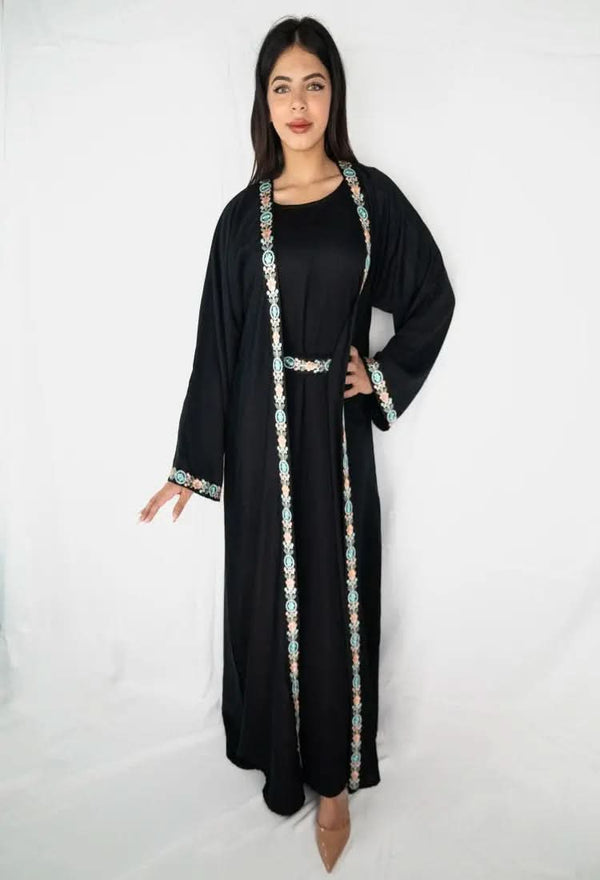 Ramadan 2025 Basic Abaya B - DONGMEI CHEN TEXTILES