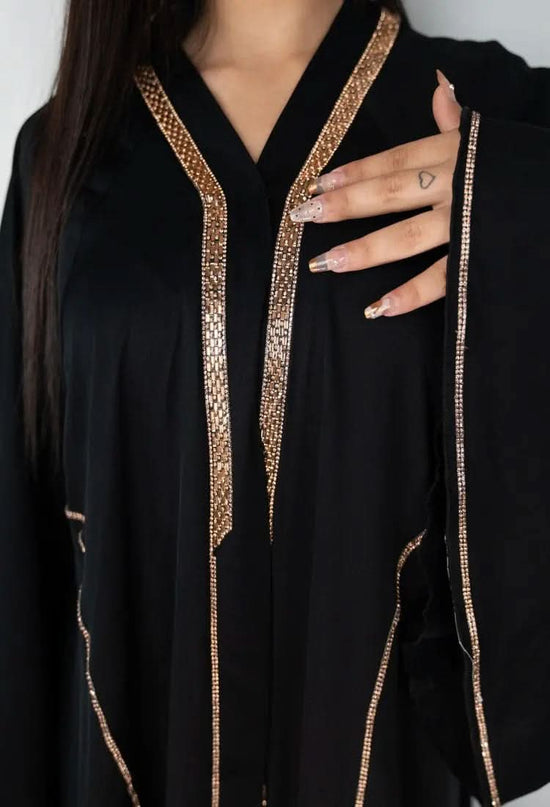 Ramadan 2025 Basic Abaya F - DONGMEI CHEN TEXTILES