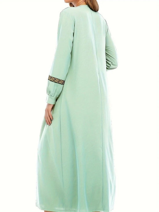 Ramadan Kaftan Dress - DONGMEI CHEN TEXTILES