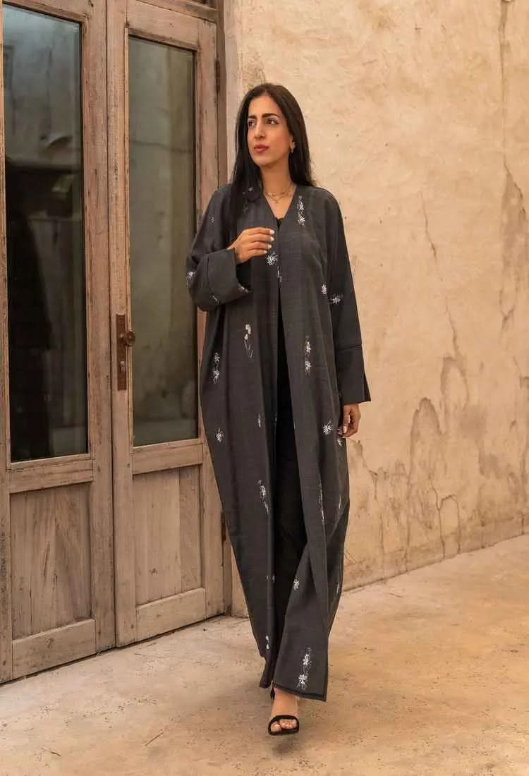 Ramadan kareem 2025 MEILENCH fashionable Abaya - DONGMEI CHEN TEXTILES