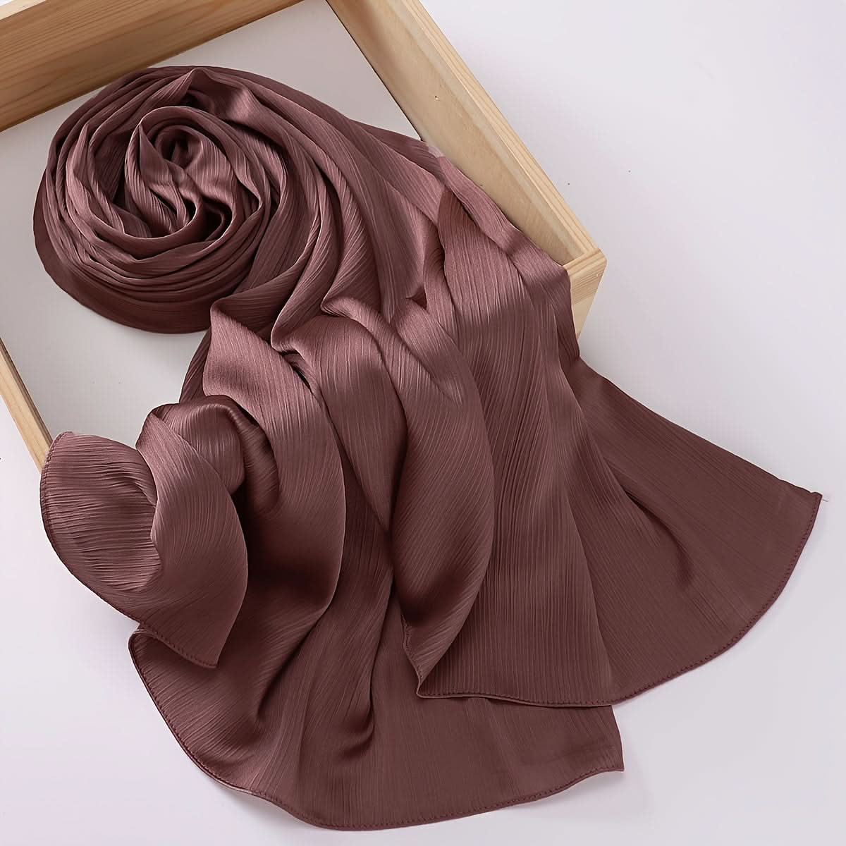 Women's Hijab, 100% Polyester, Breathable, Non - Stretch, Woven Fabric, Lightweight & Smooth - DONGMEI CHEN TEXTILES